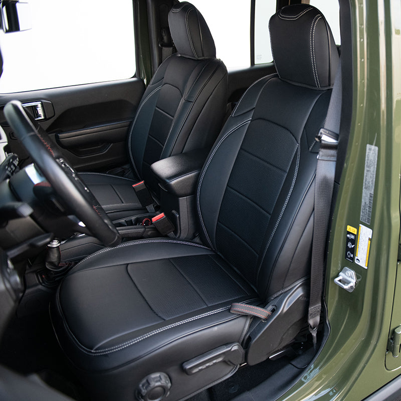 2018-Up Jeep Wrangler JL Custom Leather Seat Covers