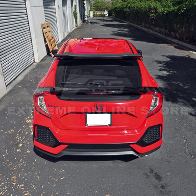 2016-21 Honda Civic Hatchback Spoon Style Rear Roof Spoiler Kit