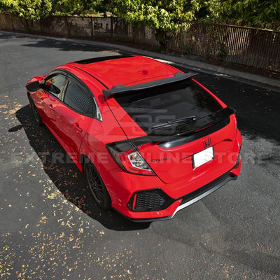 2016-21 Honda Civic Hatchback Spoon Style Rear Roof Spoiler Kit