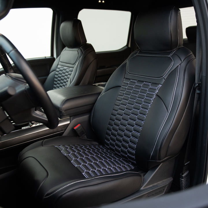 2021-Up Ford F-150 / Raptor Premium Custom Leather Seat Covers