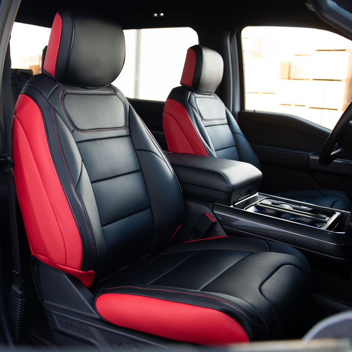 2021-Up Ford F-150 / Raptor Premium Custom Leather Seat Covers