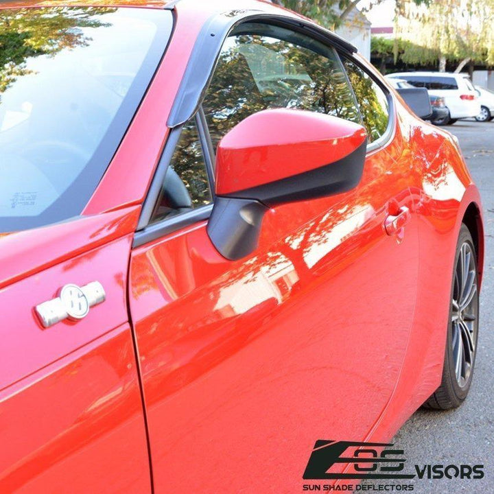 Scion FRS Subaru BRZ Toyota 86 Window Visors Deflectors Rain