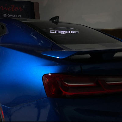 WindRestrictor® Camaro Coupe Rear Add On Glow Plate - ExtremeOnlineStore
