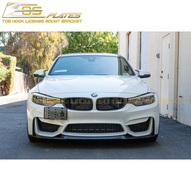 2015-18 BMW M3 F80 Tow Hook License Plate Mount Bracket Holder - Extreme Online Store
