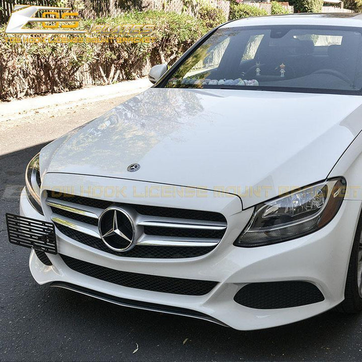2015-Up Mercedes-Benz C-Class W205 Tow Hook License Plate Mount Bracket - Extreme Online Store