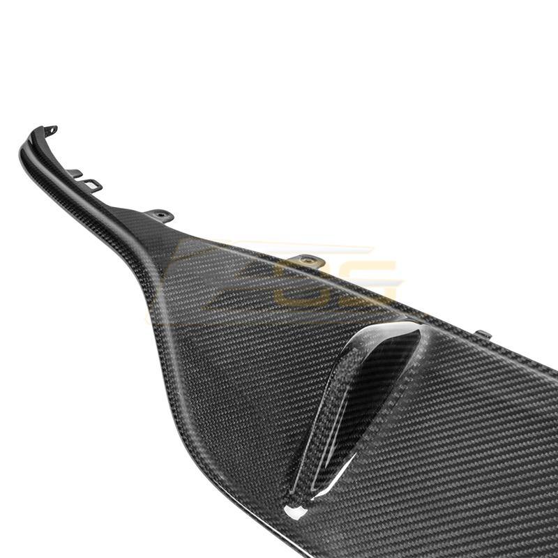 2015-18 Mercedes-Benz C-Class W205 AMG Carbon Fiber Rear Bumper Diffuser - Extreme Online Store
