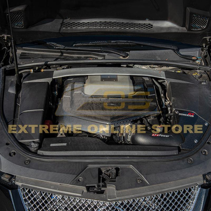 2009-15 Cadillac CTS-V Carbon Fiber Front Engine Cover - Extreme Online Store
