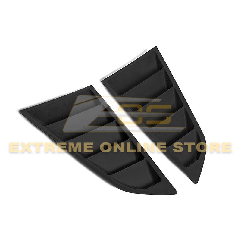 Corvette C7 Coupe Rear Side Window Louver Covers - Extreme Online Store