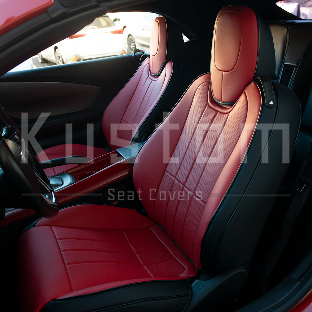 5th Gen Camaro Custom Leather Seat Covers
