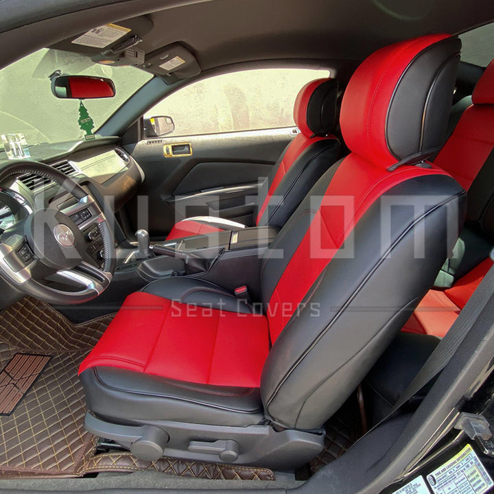 2010-14 Ford Mustang Custom Leather Seat Covers