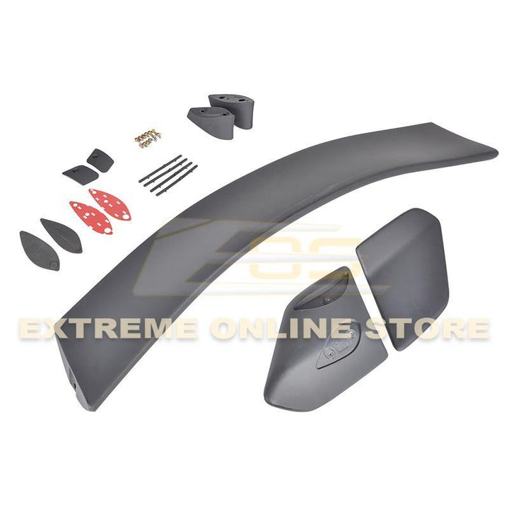 2016-21 Honda Civic Hatchback Type R Conversion Rear Spoiler W/ Mugen Style Roof Spoiler - Extreme Online Store
