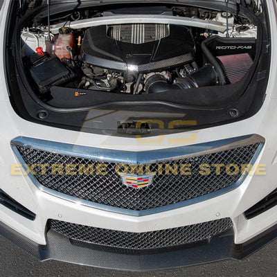 2016-Up Cadillac CTS-V Carbon Fiber Front Engine Cover - Extreme Online Store