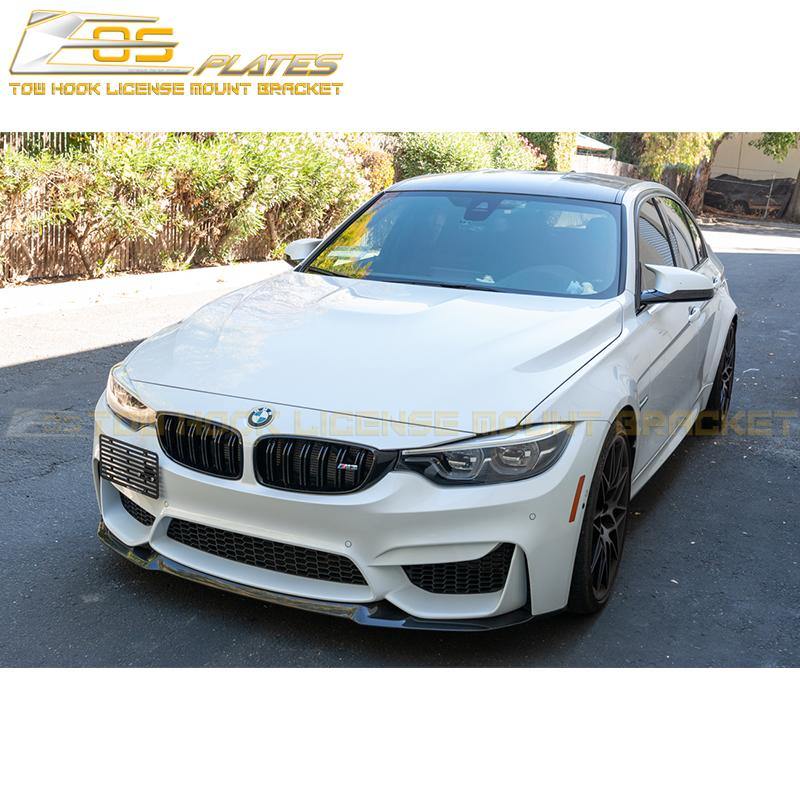 2015-18 BMW M3 F80 Tow Hook License Plate Mount Bracket Holder - Extreme Online Store