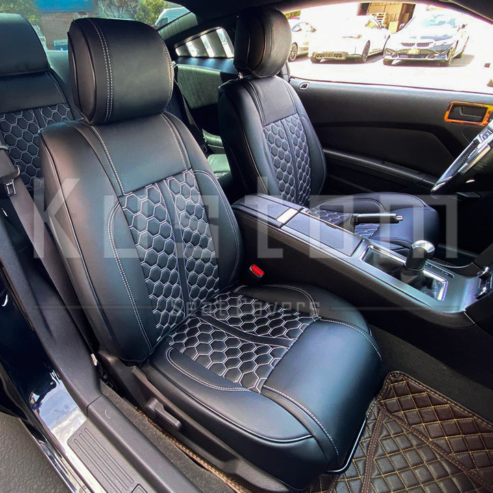 2010-14 Ford Mustang Custom Leather Seat Covers