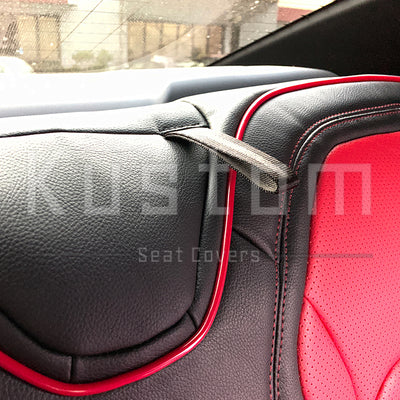 2016+ Chevrolet Camaro Convertible Custom Leather Seat Covers