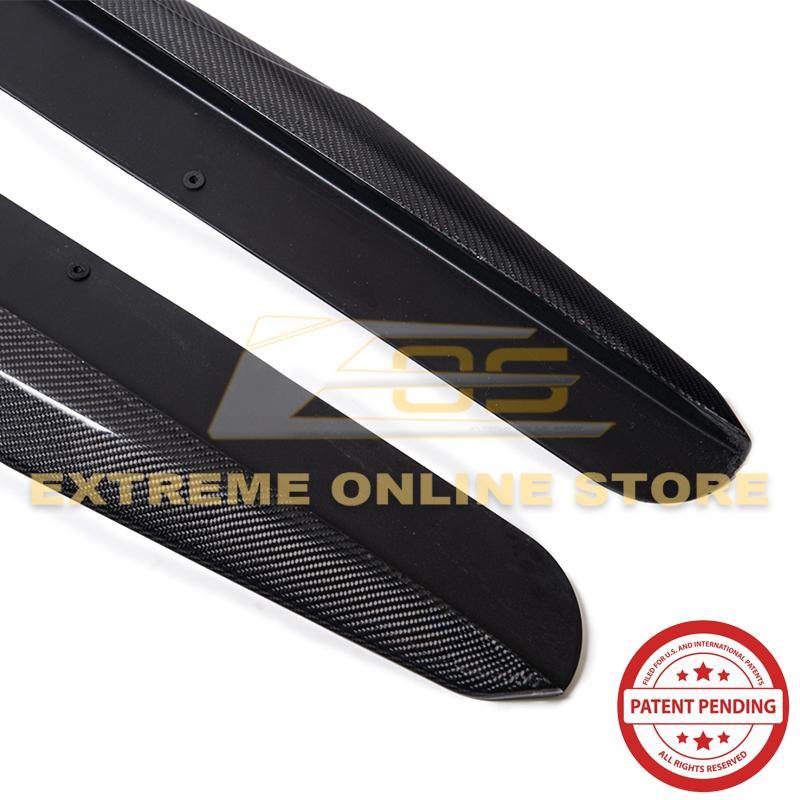 2009-14 Cadillac CTS-V Carbon Fiber Side Skirts - Extreme Online Store