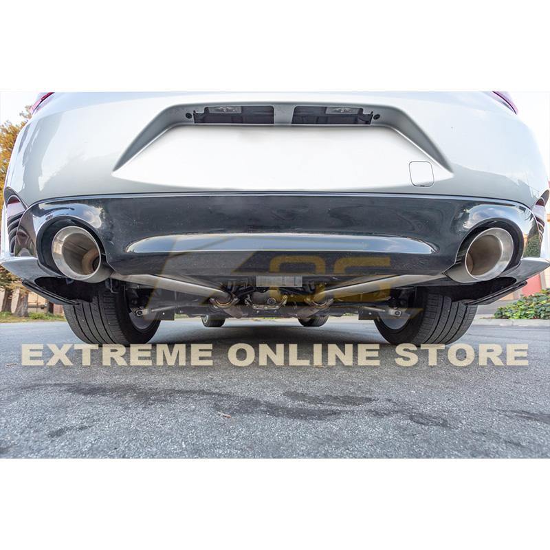 2017-Up Infiniti Q60 Muffler Delete Axle Back Double Wall Dual Tips Exhaust - Extreme Online Store
