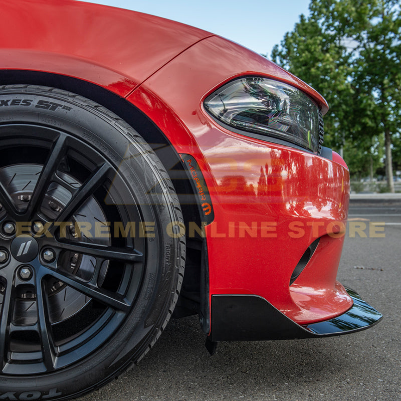 2015-Up Dodge Charger SRT Track Package Front Splitter