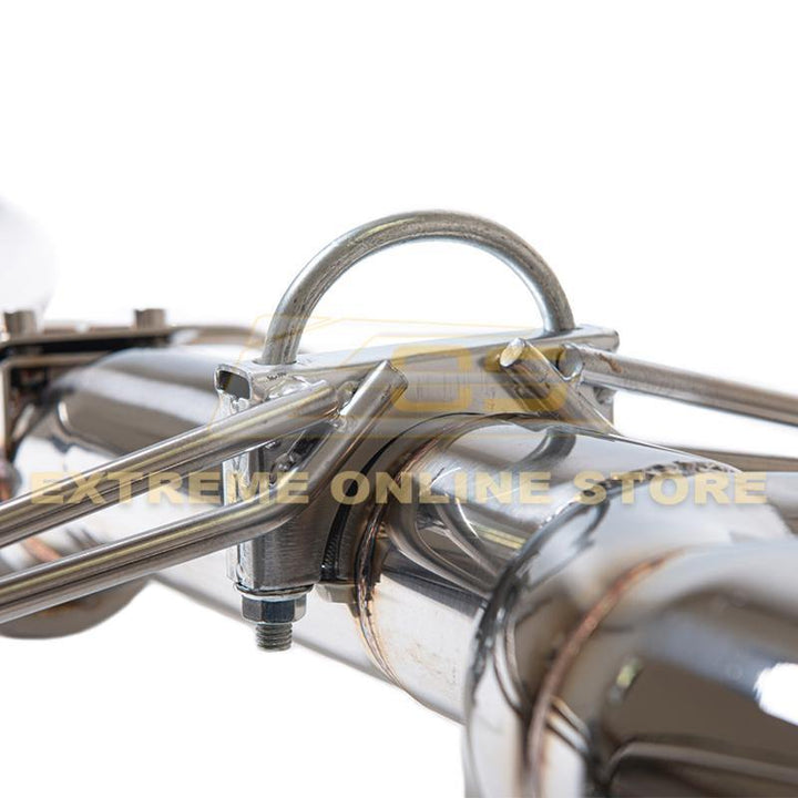 2017-Up Honda Civic Hatchback Sport FK7 3" NO MUFFLER Cat-Back Exhaust - Extreme Online Store