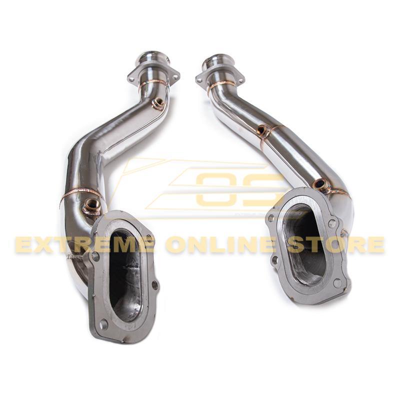Corvette C7 3" Stainless Steel Race Series  Race Cat Connection Downpipe - Extreme Online Store