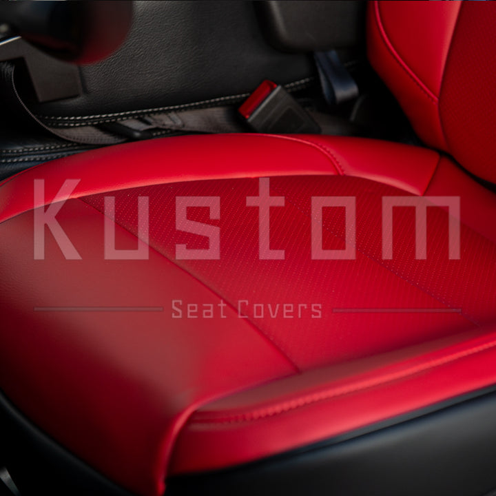 2019-Up Chevrolet Silverado Premium Custom Leather Seat Covers