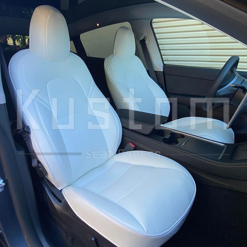 Custom Leather Seat Covers for Tesla Model 3 Rear Seats 2024 2023 2022 –  TAPTES -1000+ Tesla Accessories