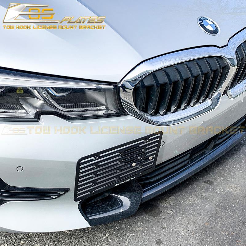 2019-Up BMW 3-Series G20 Tow Hook License Plate Mount Bracket