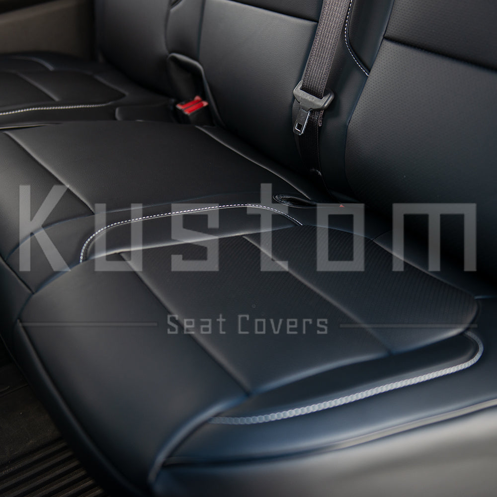2019-Up Chevrolet Silverado Premium Custom Leather Seat Covers