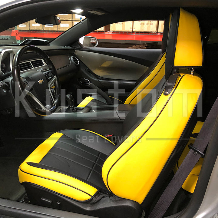 5th Gen Camaro Custom Leather Seat Covers