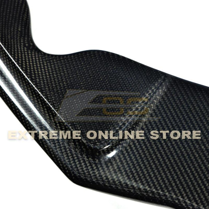 2015-Up Ford Focus ST Carbon Fiber Front Splitter Lip - Extreme Online Store