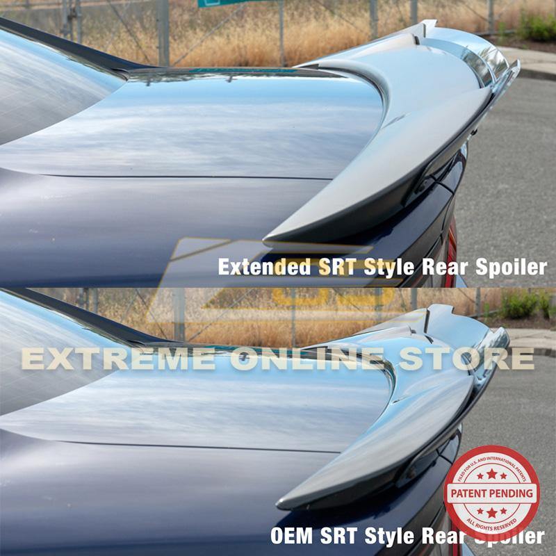 2015-Up Dodge Charger SRT8 Extended Wickerbill Rear Spoiler - Extreme Online Store
