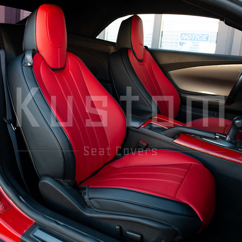 5th Gen Camaro Custom Leather Seat Covers