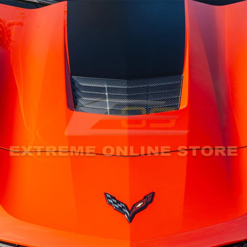 For 14-19 Corvette C7 Base | Z06 Style Carbon Flash Metallic Hood For 14-19 Corvette C7 Base | Z06 Style Carbon Flash Metallic Hood