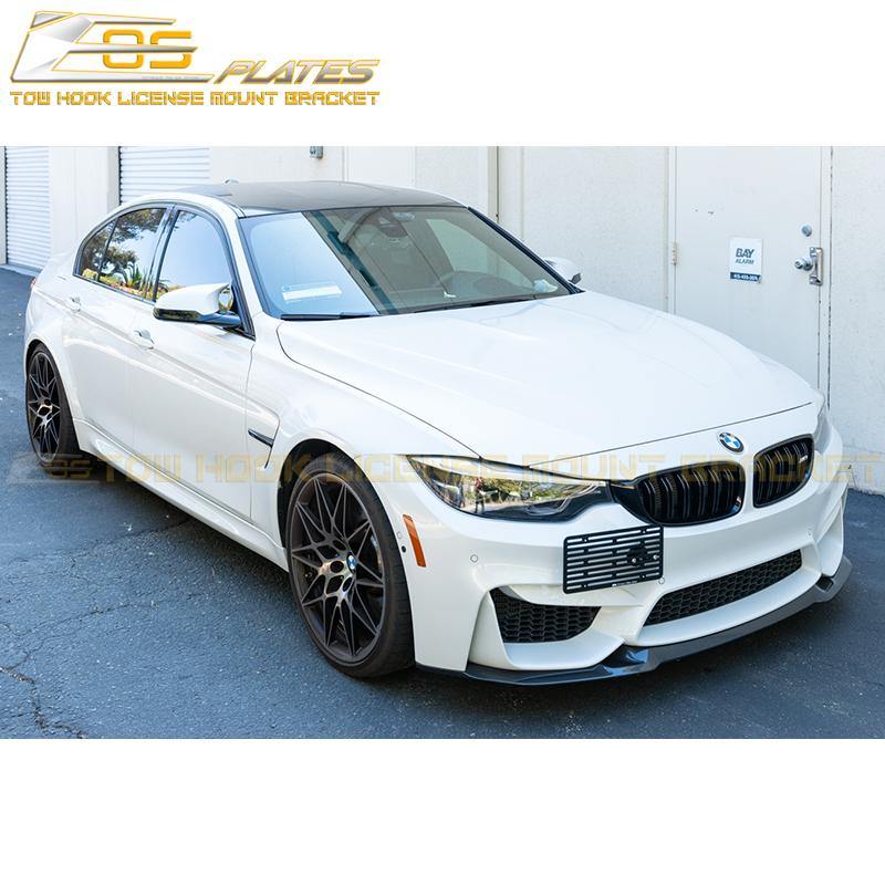 2015-18 BMW M3 F80 Tow Hook License Plate Mount Bracket Holder - Extreme Online Store