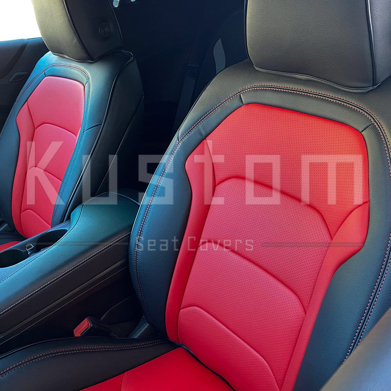 6th Gen Camaro Coupe Custom Leather Seat Covers