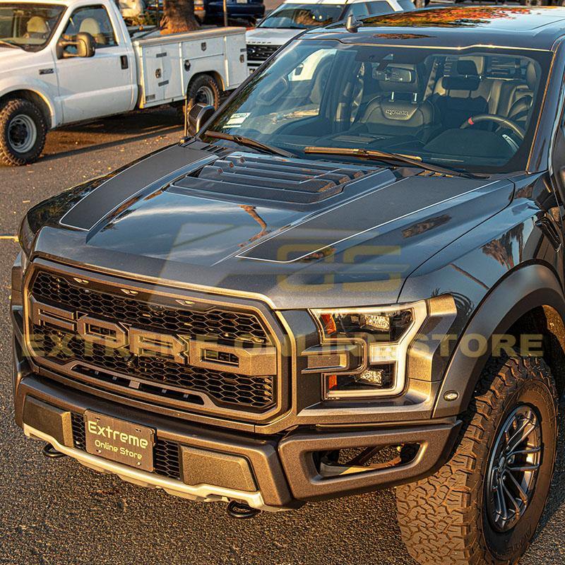 2017-Up Ford F-150 Raptor Carbon Fiber Hood Vent - Extreme Online Store