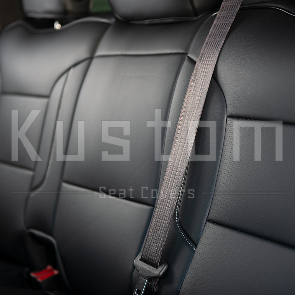 2019-Up Chevrolet Silverado Premium Custom Leather Seat Covers