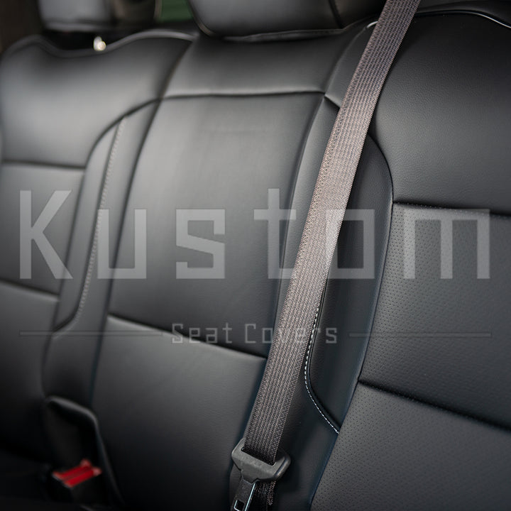 2019-Up Chevrolet Silverado Premium Custom Leather Seat Covers