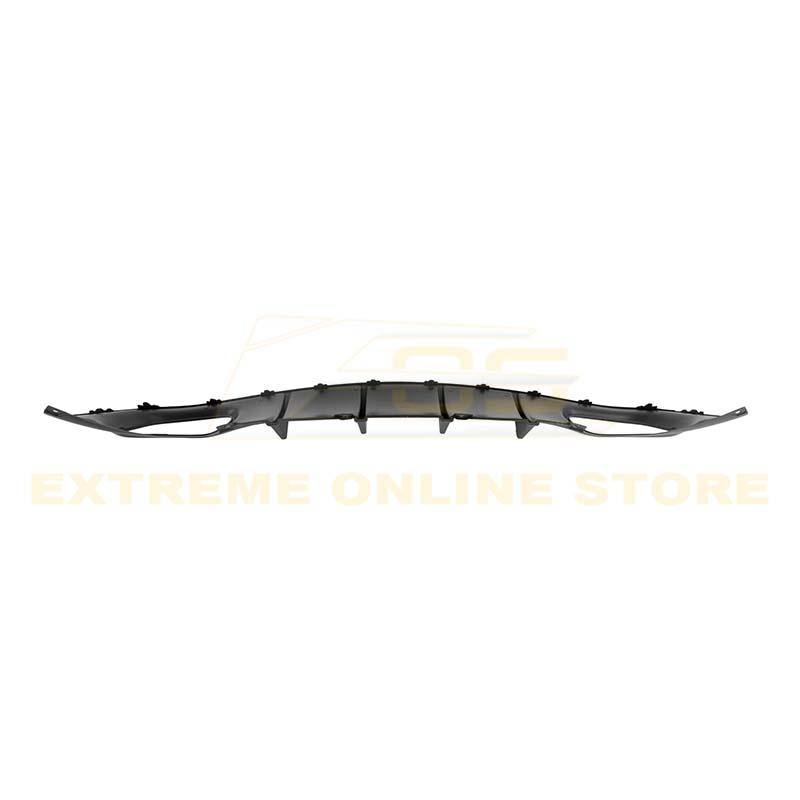 2015-Up Dodge Charger Base Model SRT Style Rear Bumper Dual Exhaust Diffuser - Extreme Online Store