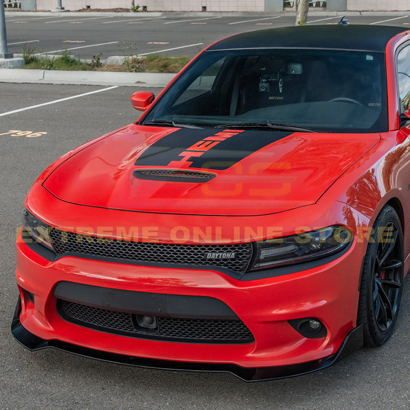 2015-Up Dodge Charger SRT Track Package Front Splitter