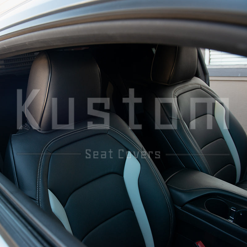 6th Gen Camaro Coupe Custom Leather Seat Covers