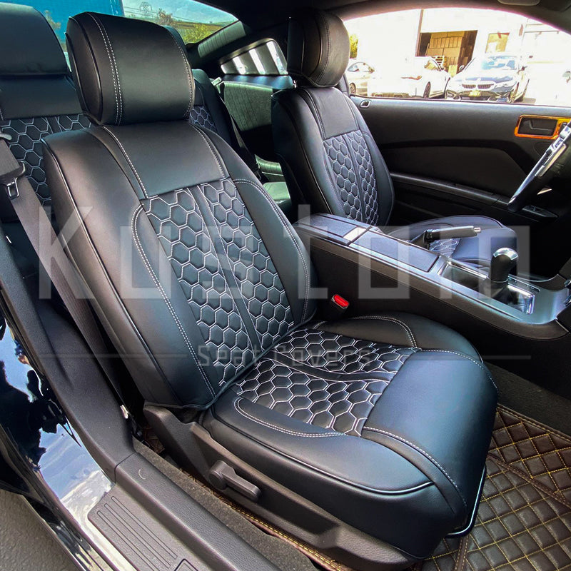 2010-14 Ford Mustang Custom Leather Seat Covers