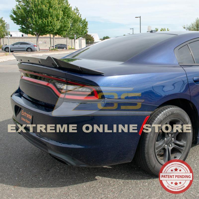 2015-Up Dodge Charger SRT8 Extended Wickerbill Rear Spoiler - Extreme Online Store