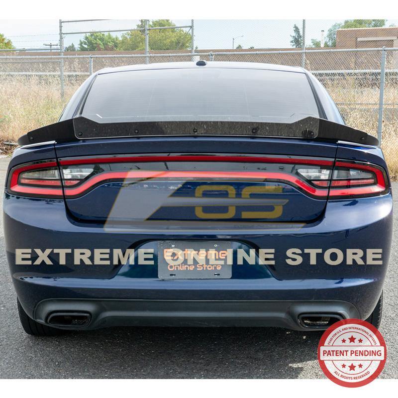 2015-Up Dodge Charger SRT8 Extended Wickerbill Rear Spoiler - Extreme Online Store