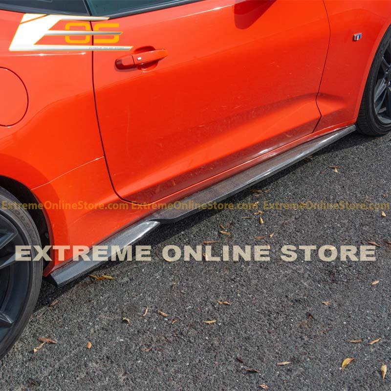 Camaro T6 Front Splitter Lip &amp; Side Skirts Rocker Panels - Extreme Online Store