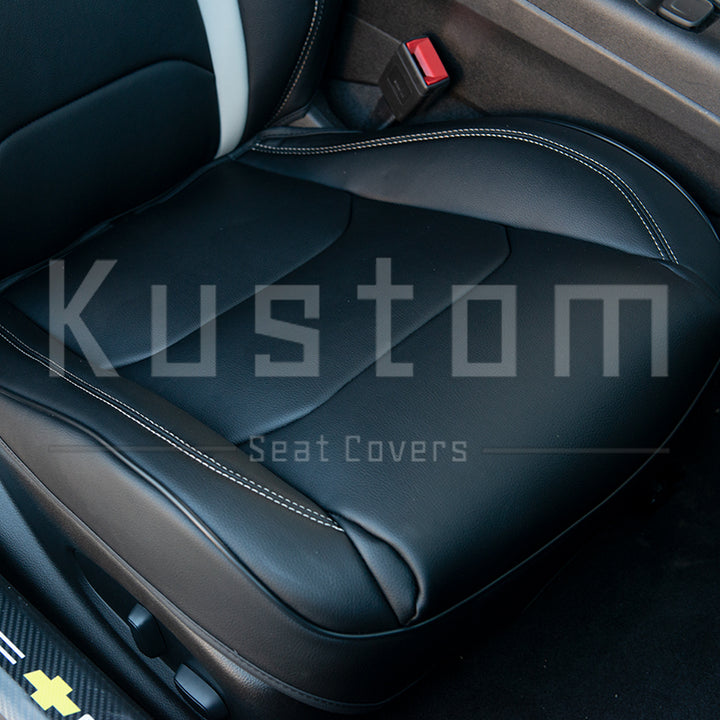 6th Gen Camaro Coupe Custom Leather Seat Covers