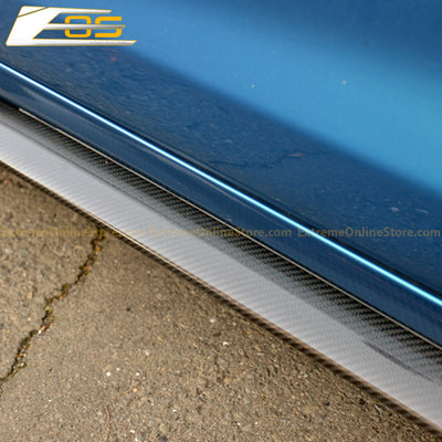 Corvette C6 Base Carbon Fiber Side Skirts Rocker Panels | ZR1 Conversion Package - ExtremeOnlineStore