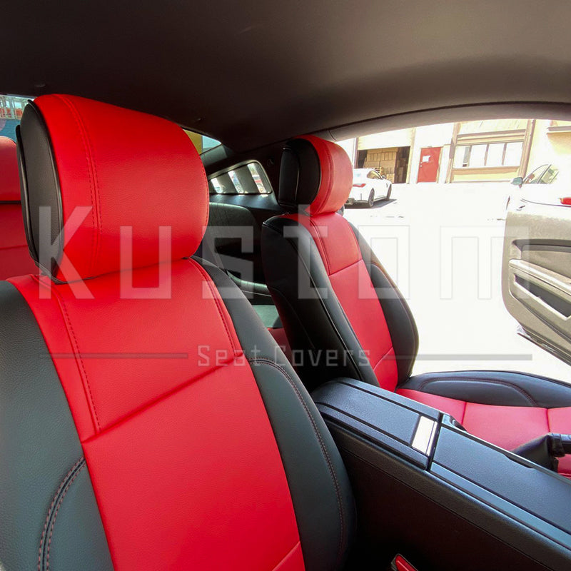 2010-14 Ford Mustang Custom Leather Seat Covers