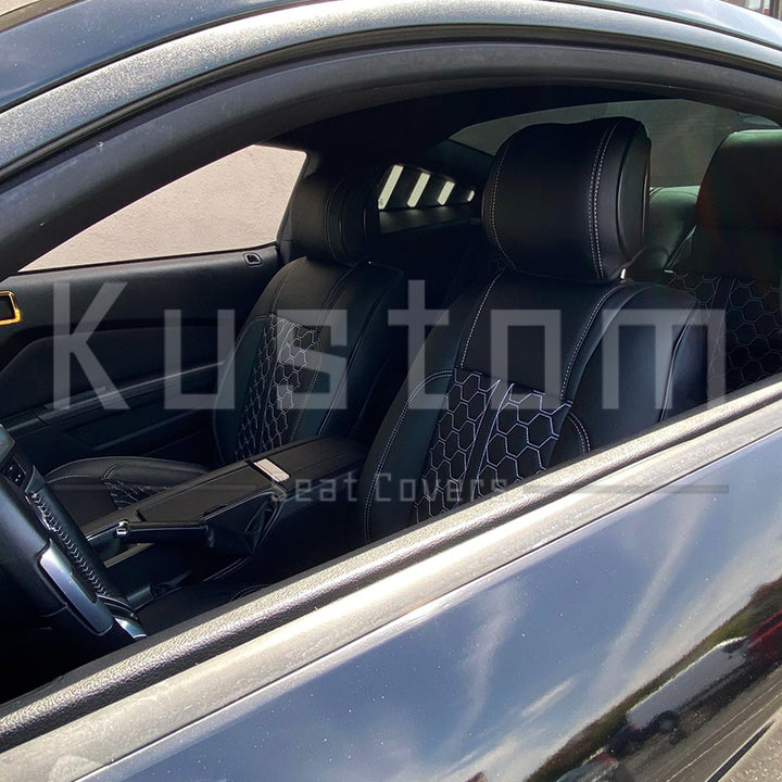 2010-14 Ford Mustang Custom Leather Seat Covers