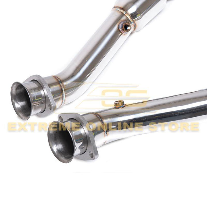 Corvette C7 6.2L 3" Stainless Steel High Flow Cats Connection Downpipe - Extreme Online Store